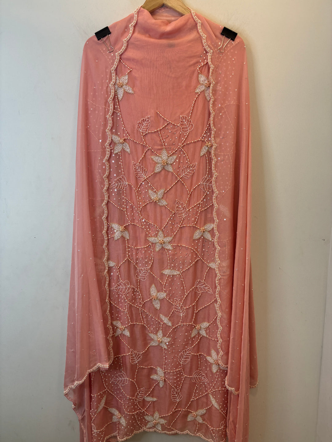Meherun – Pearl Handworked Tissue Organza Suit