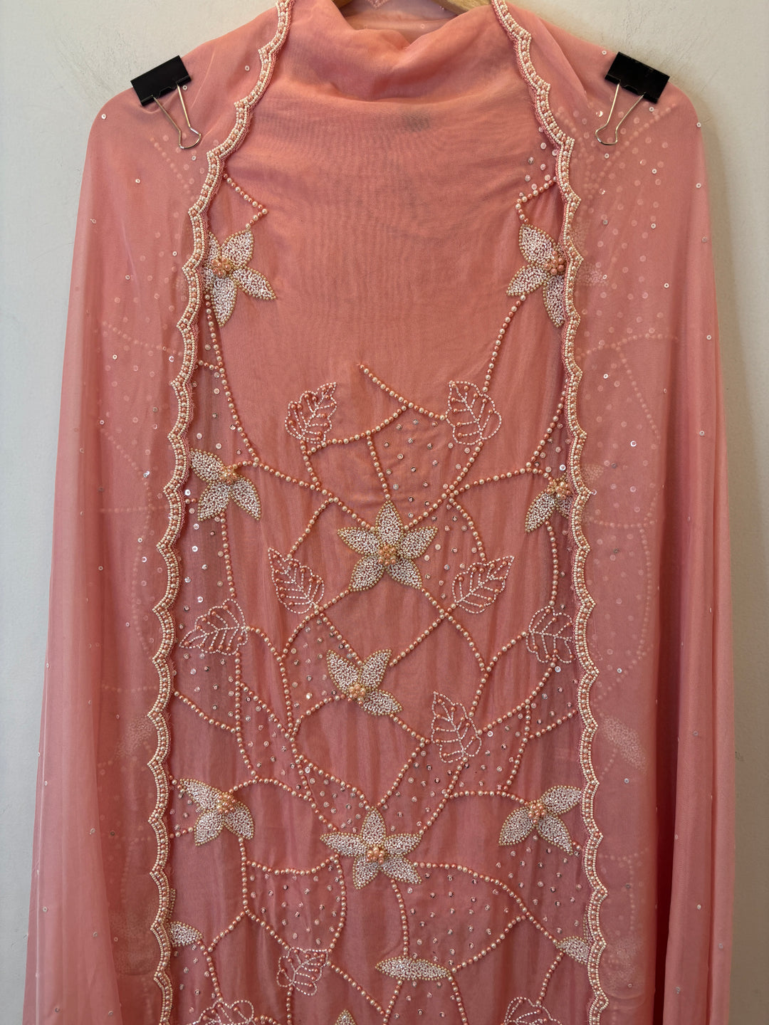 Meherun – Pearl Handworked Tissue Organza Suit