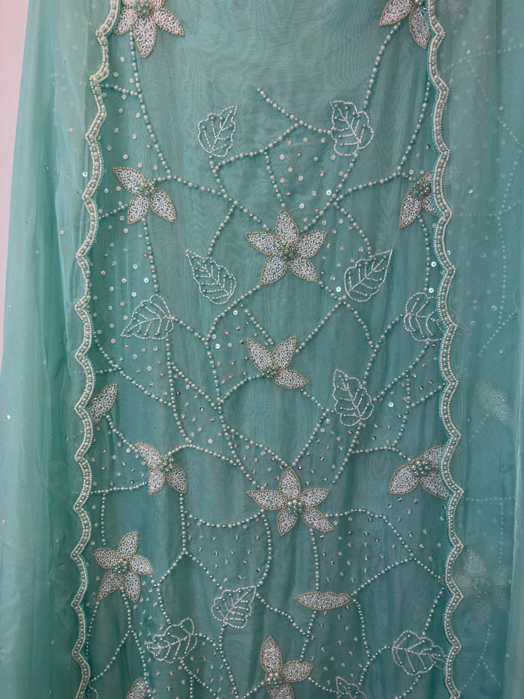 Meherun – Pearl Handworked Tissue Organza Suit