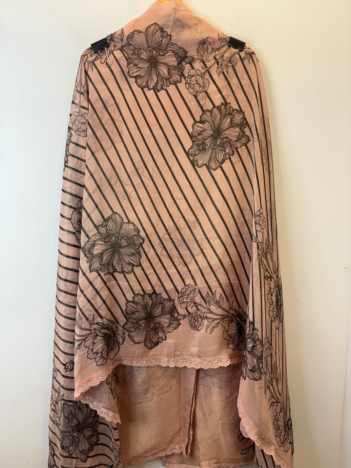 Raniya – Printed Tissue Suit with Embroidery Highlights