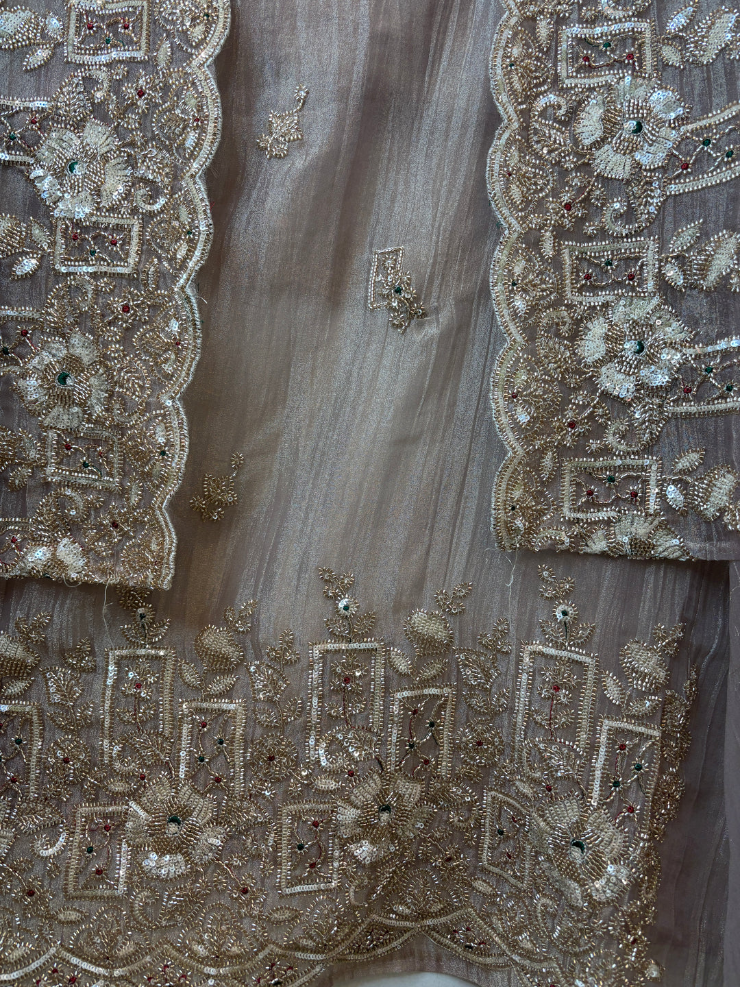 Zariya – Crush Tissue Beaded Sequin Ensemble DBPYDG02
