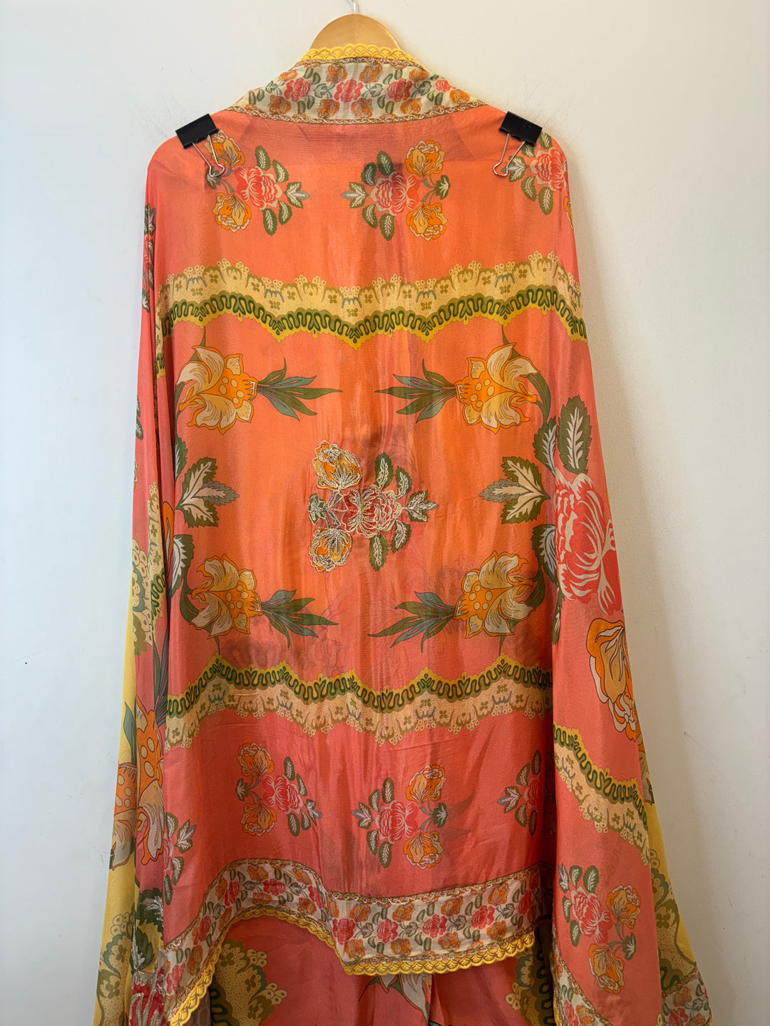 Samira – Printed Crepe Suit with Aari Work