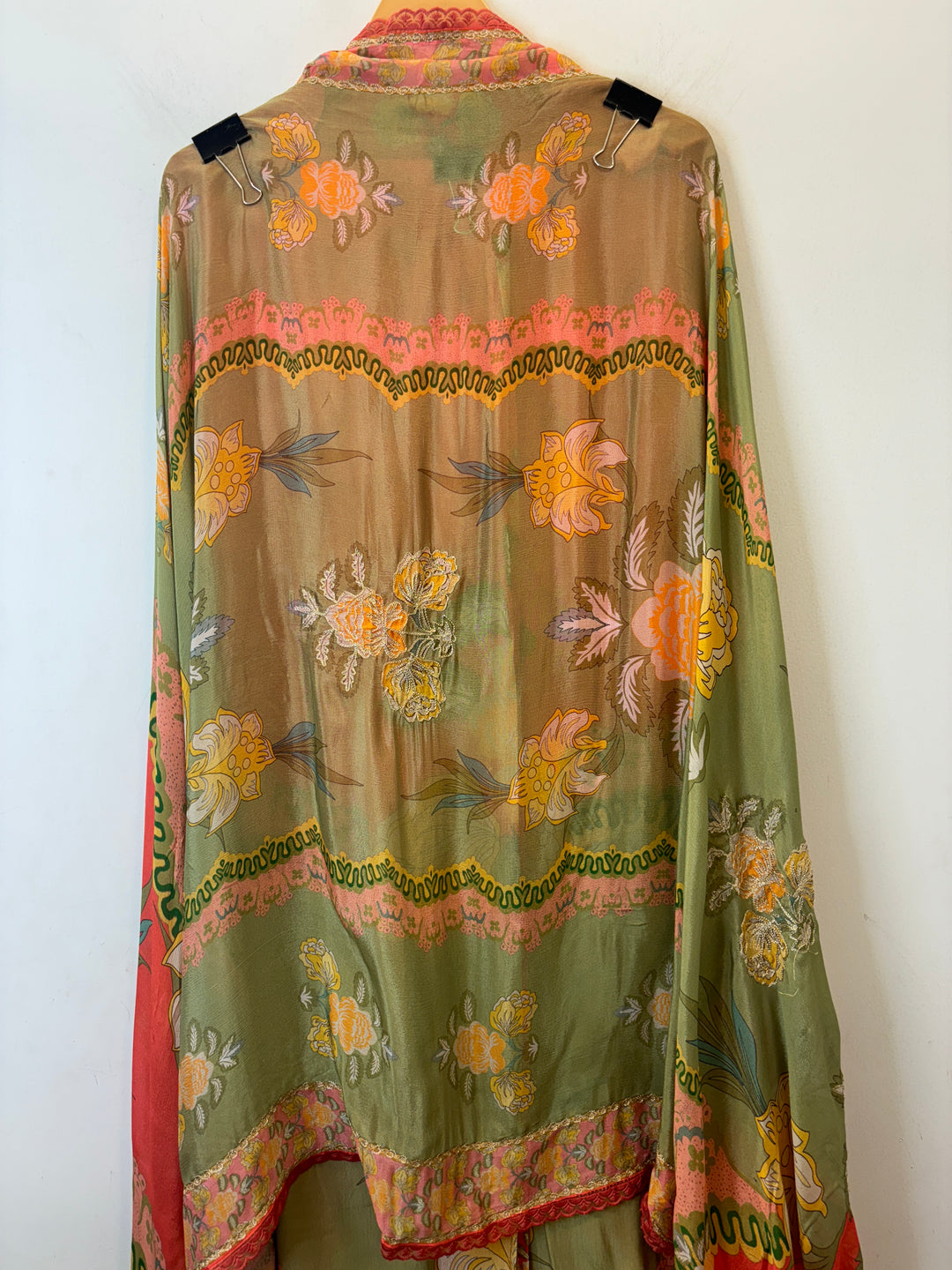 Samira – Printed Crepe Suit with Aari Work