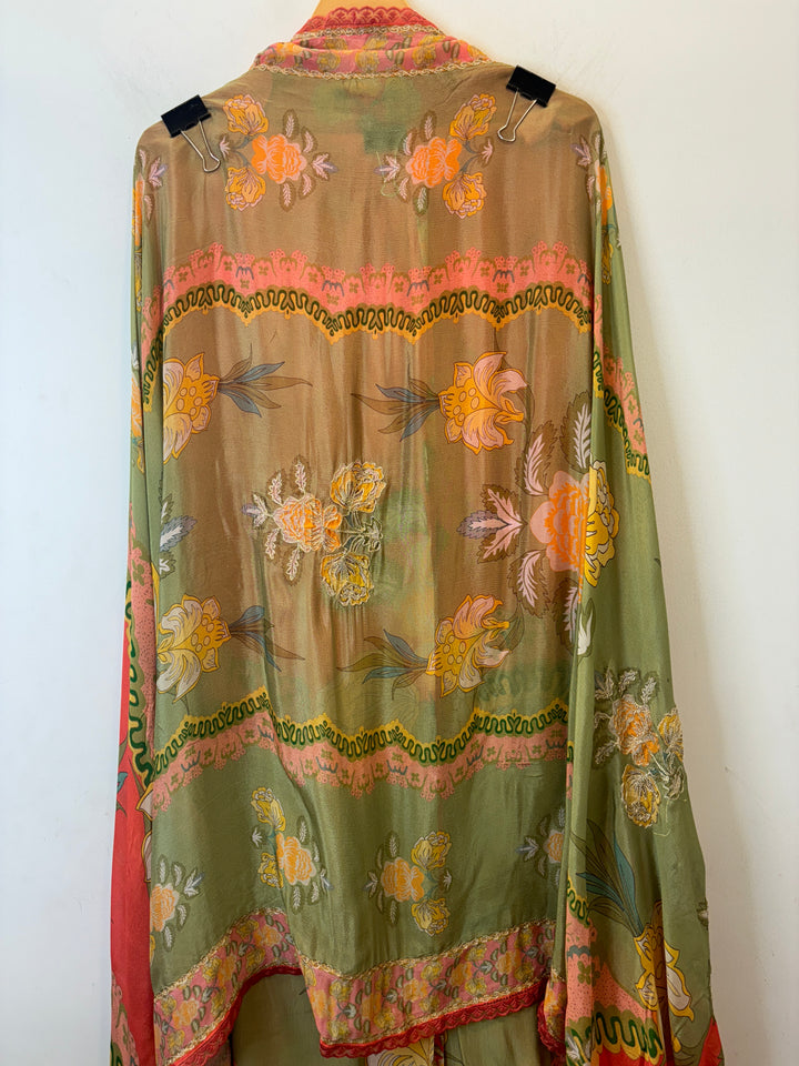 Samira – Printed Crepe Suit with Aari Work