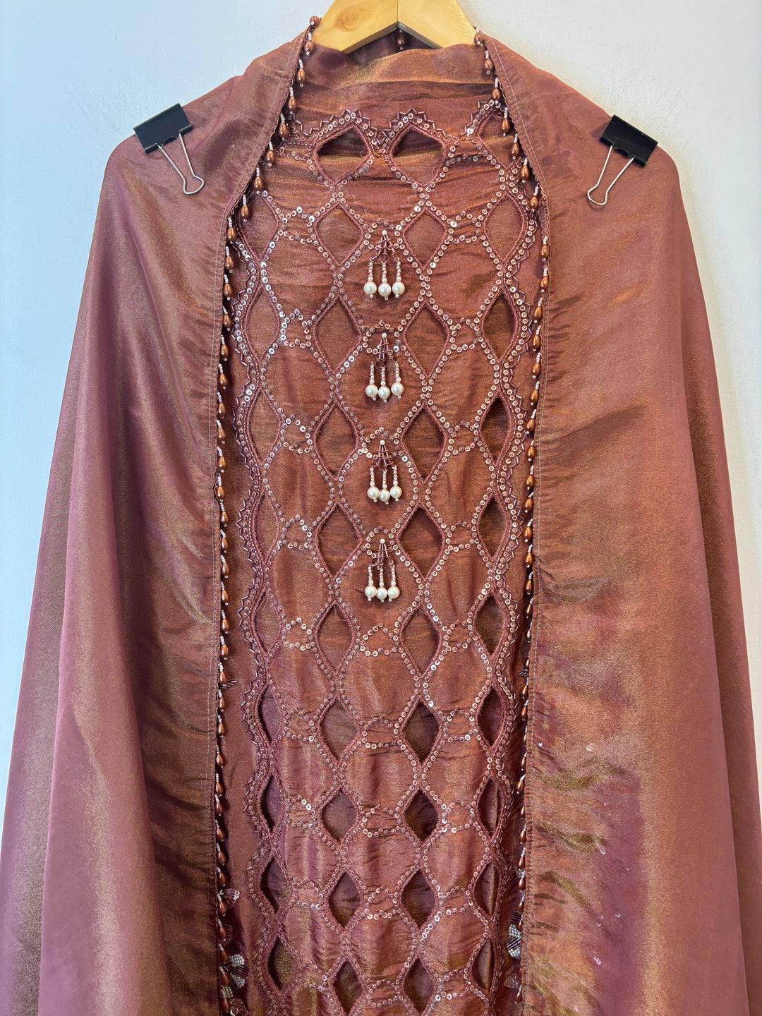 Aleen – Handworked Shimmer Tissue Suit