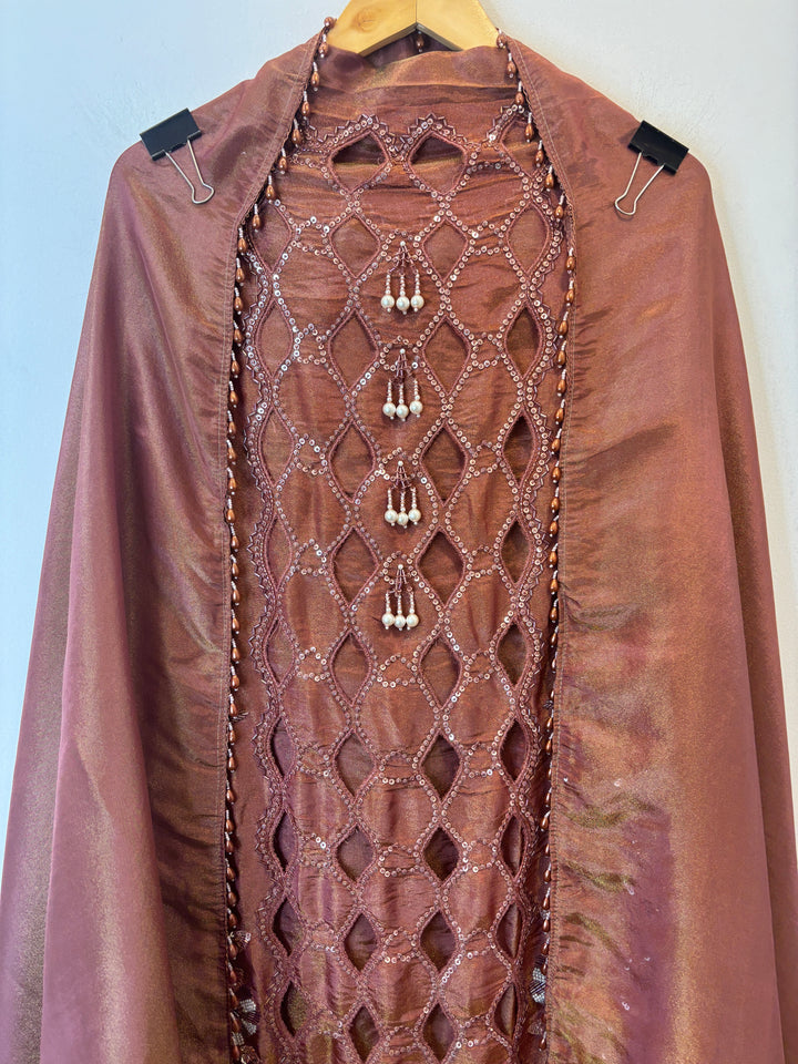 Aleen – Handworked Shimmer Tissue Suit