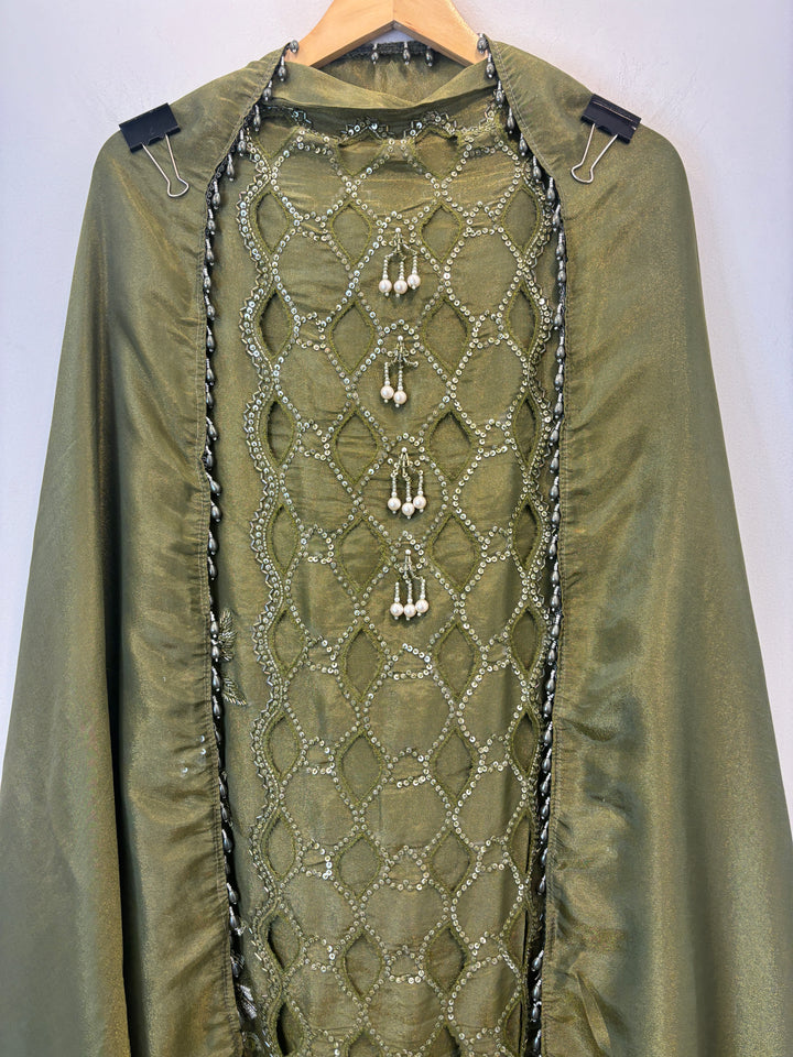 Aleen – Handworked Shimmer Tissue Suit