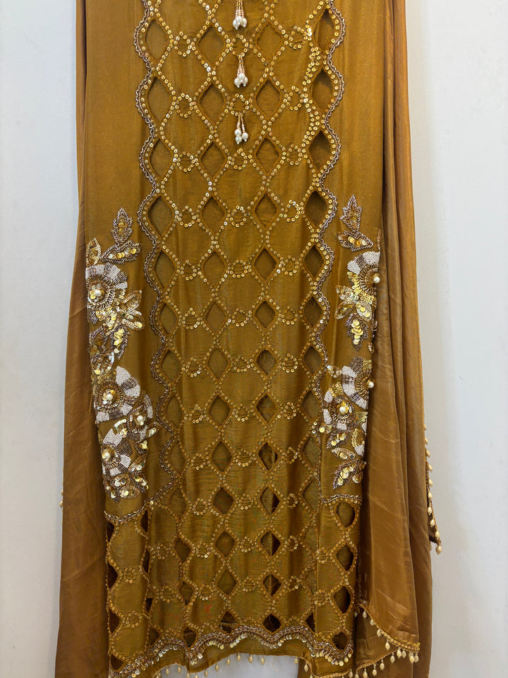 Aleen – Handworked Shimmer Tissue Suit