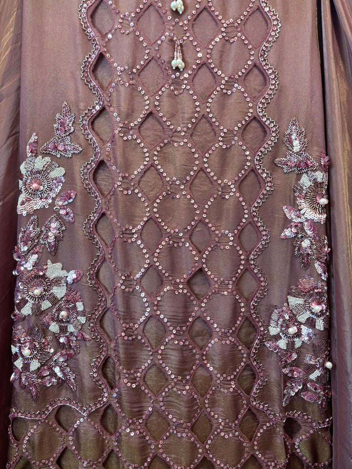 Aleen – Handworked Shimmer Tissue Suit