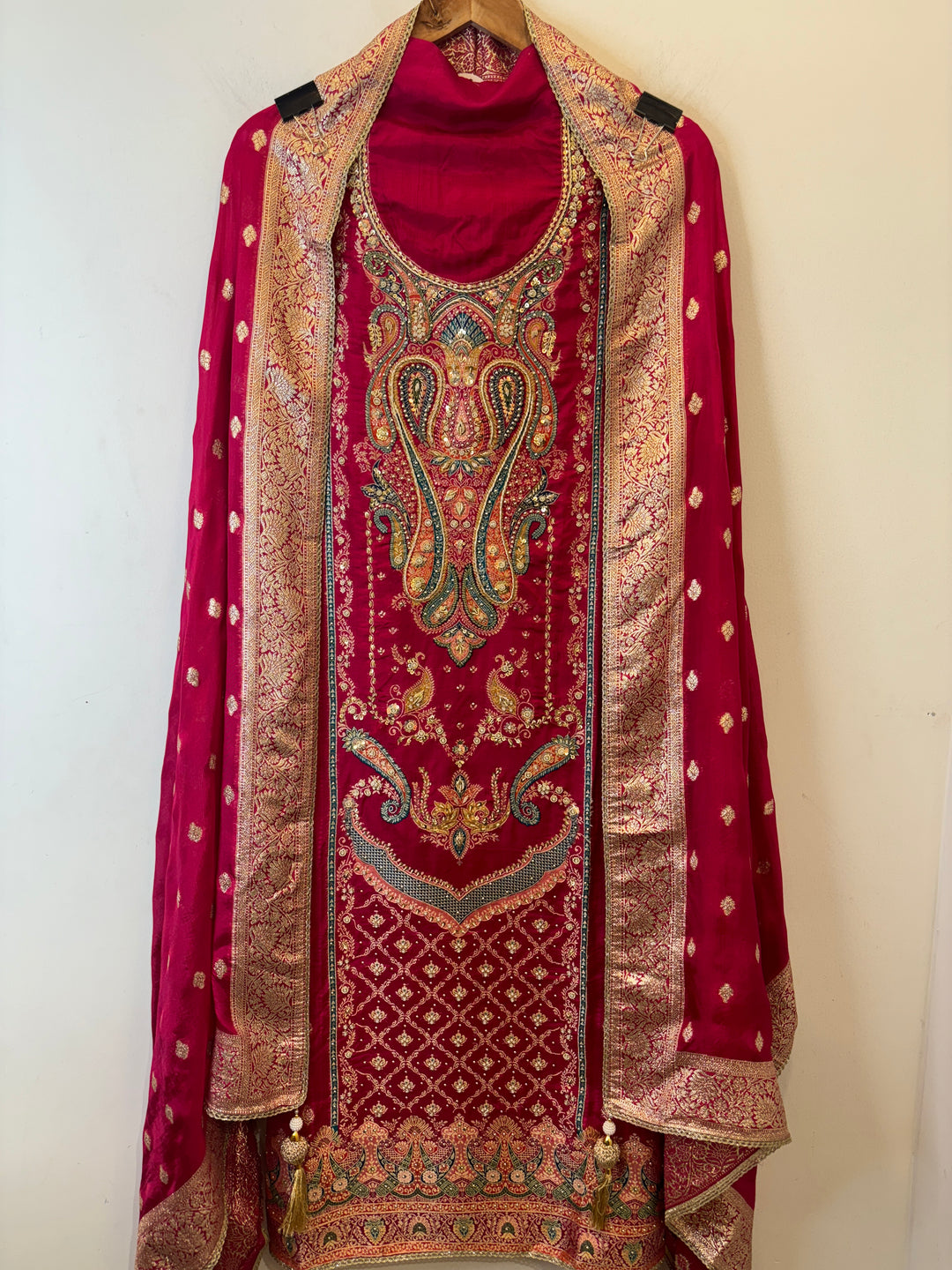 Amaira – Banarasi Upada &amp; Dola Silk Suit