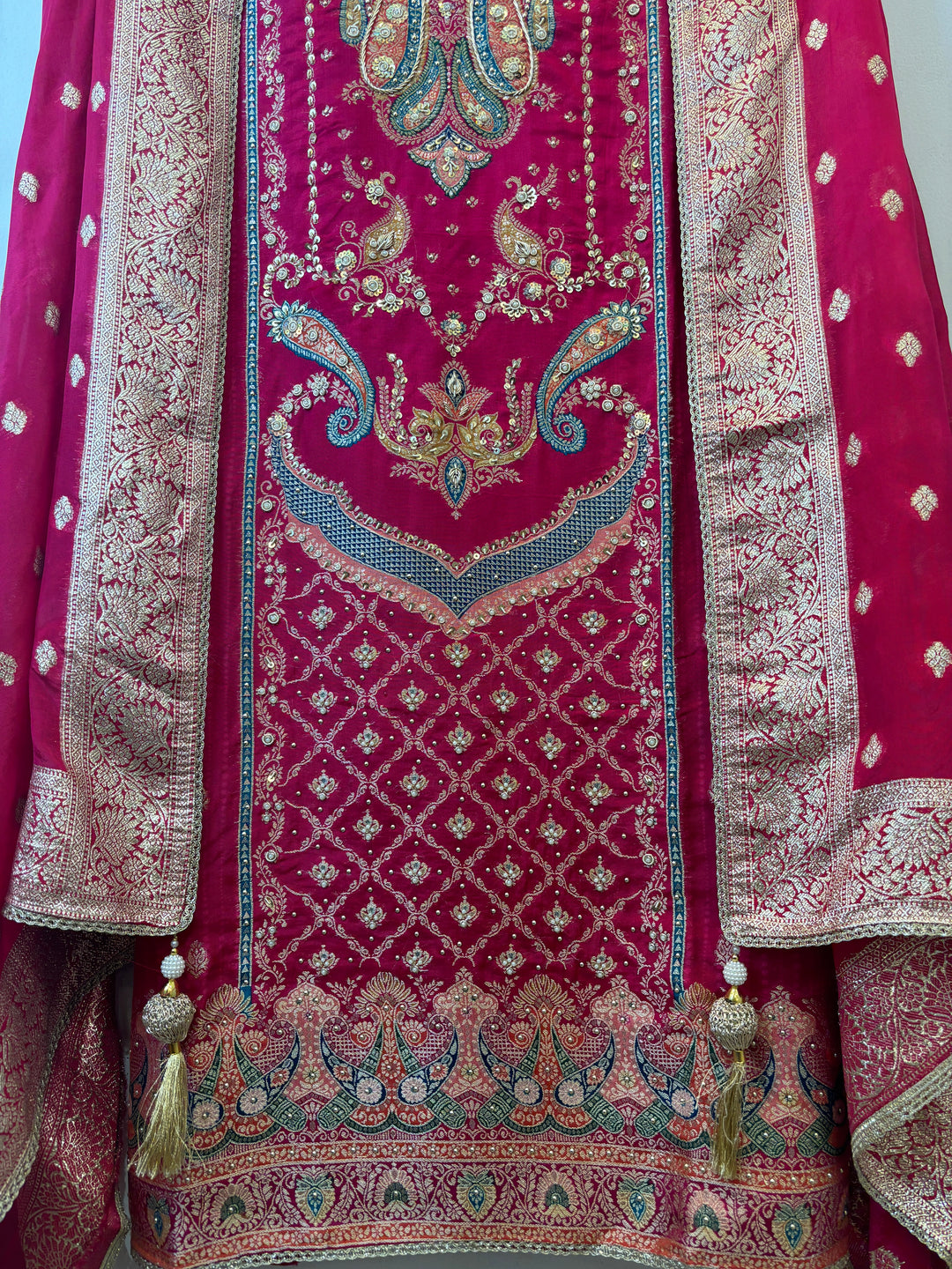 Amaira – Banarasi Upada &amp; Dola Silk Suit