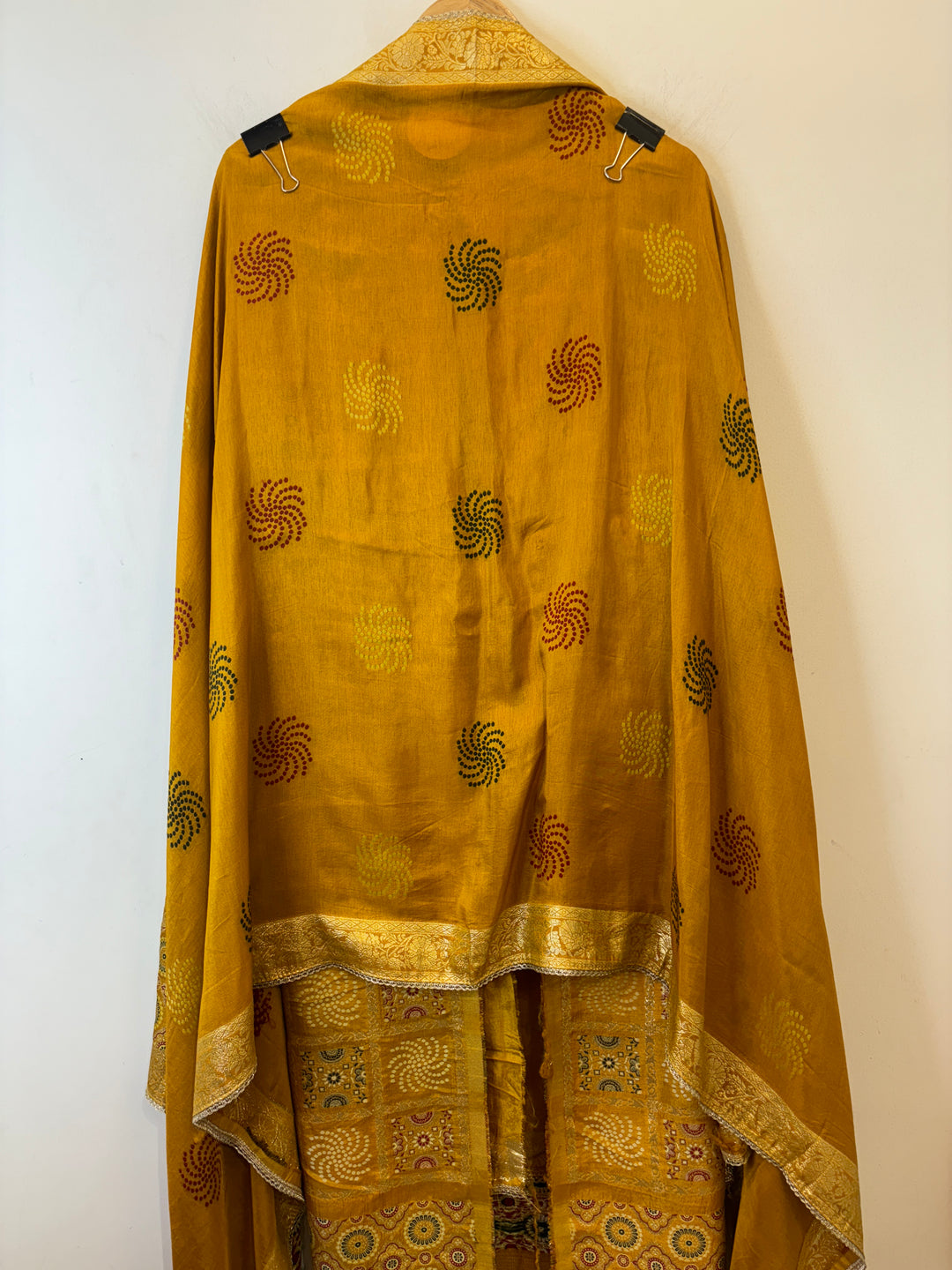Hira – Bandhani Gharchola Dola Silk Suit