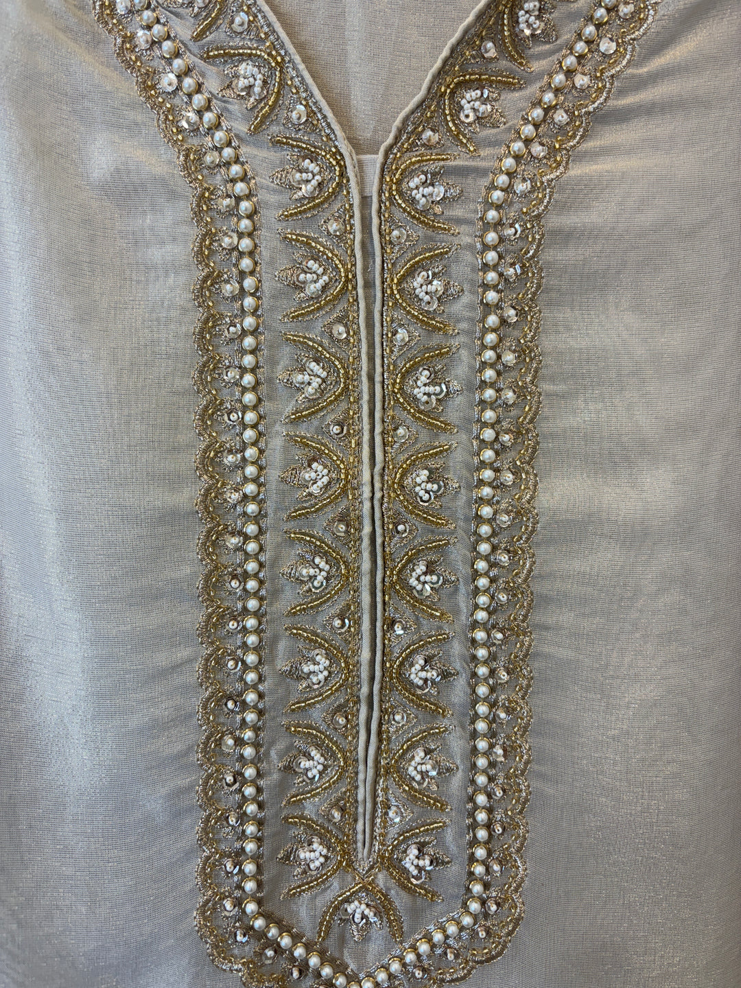 Alara – Tissue Suit with Banarasi Organza Dupatta