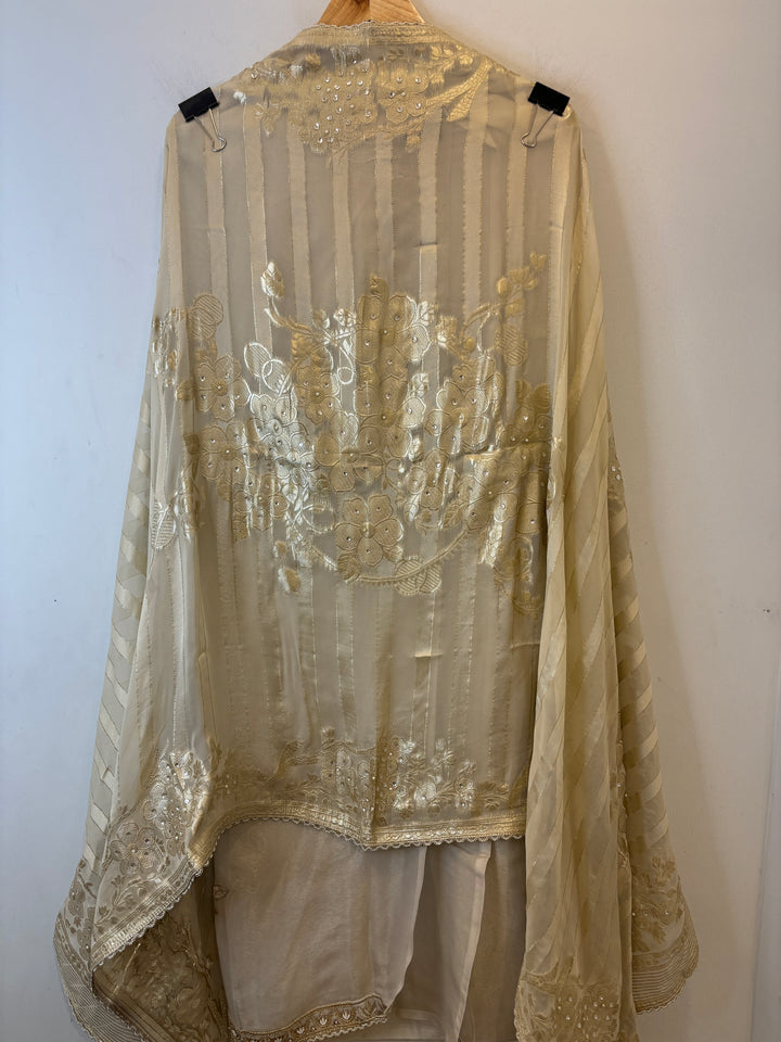 Alara – Tissue Suit with Banarasi Organza Dupatta
