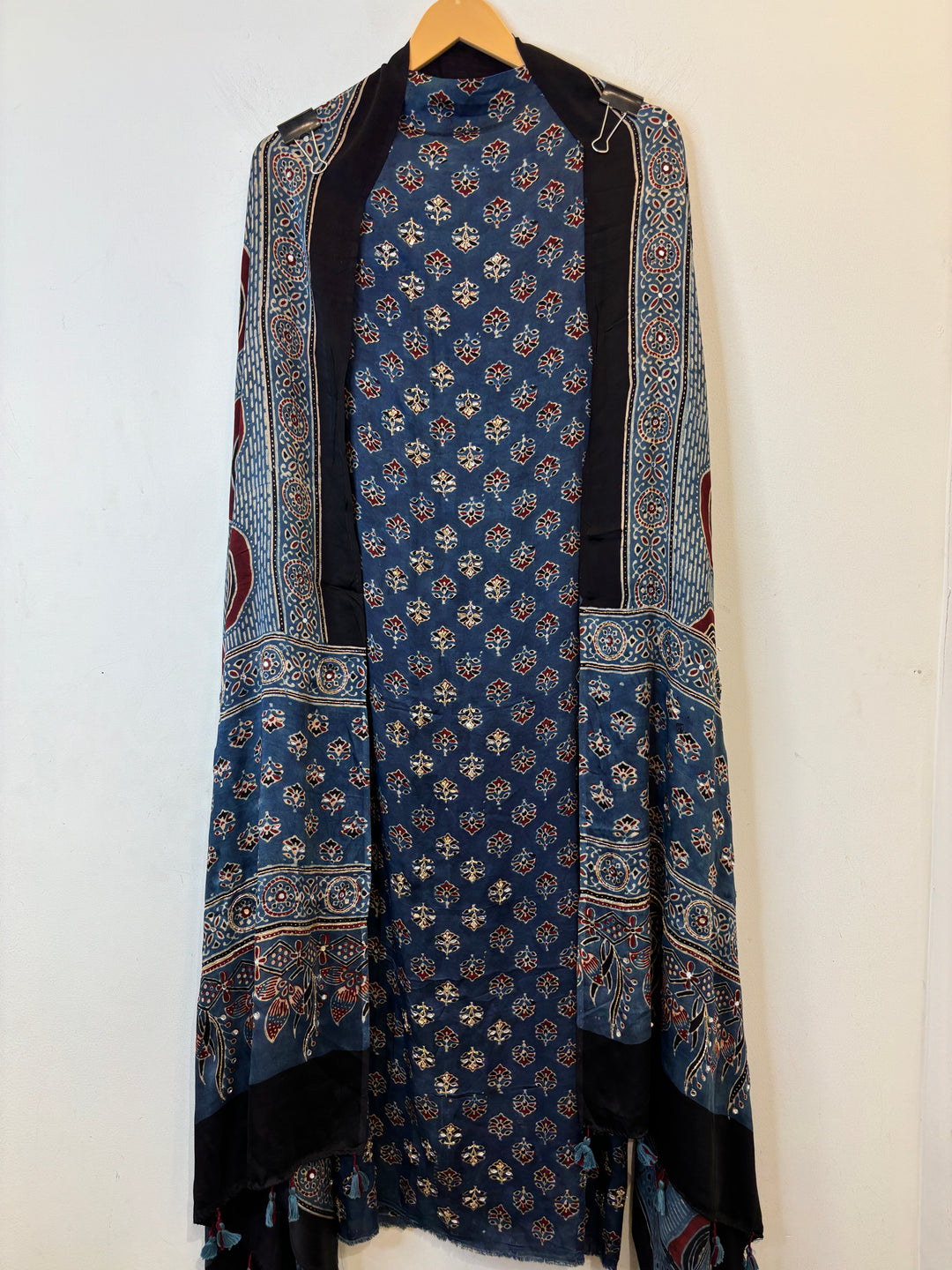 Abeer – Ajrak Print Modal Silk Set