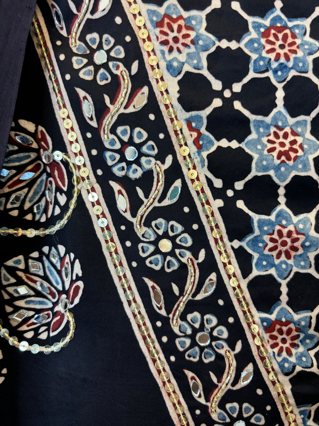 Nabeer – Ajrak Print Modal Silk Set