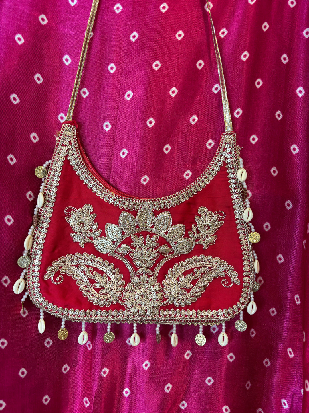 Aarohi – Satin Organza Dori &amp; Mirror Embroidered Ensemble DBPHIM01