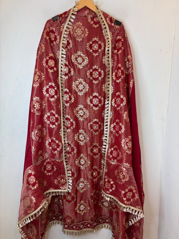Inara – Tissue Jacquard Dabka Handwork Suit DBPRAJ01