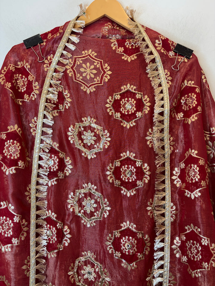 Inara – Tissue Jacquard Dabka Handwork Suit DBPRAJ01