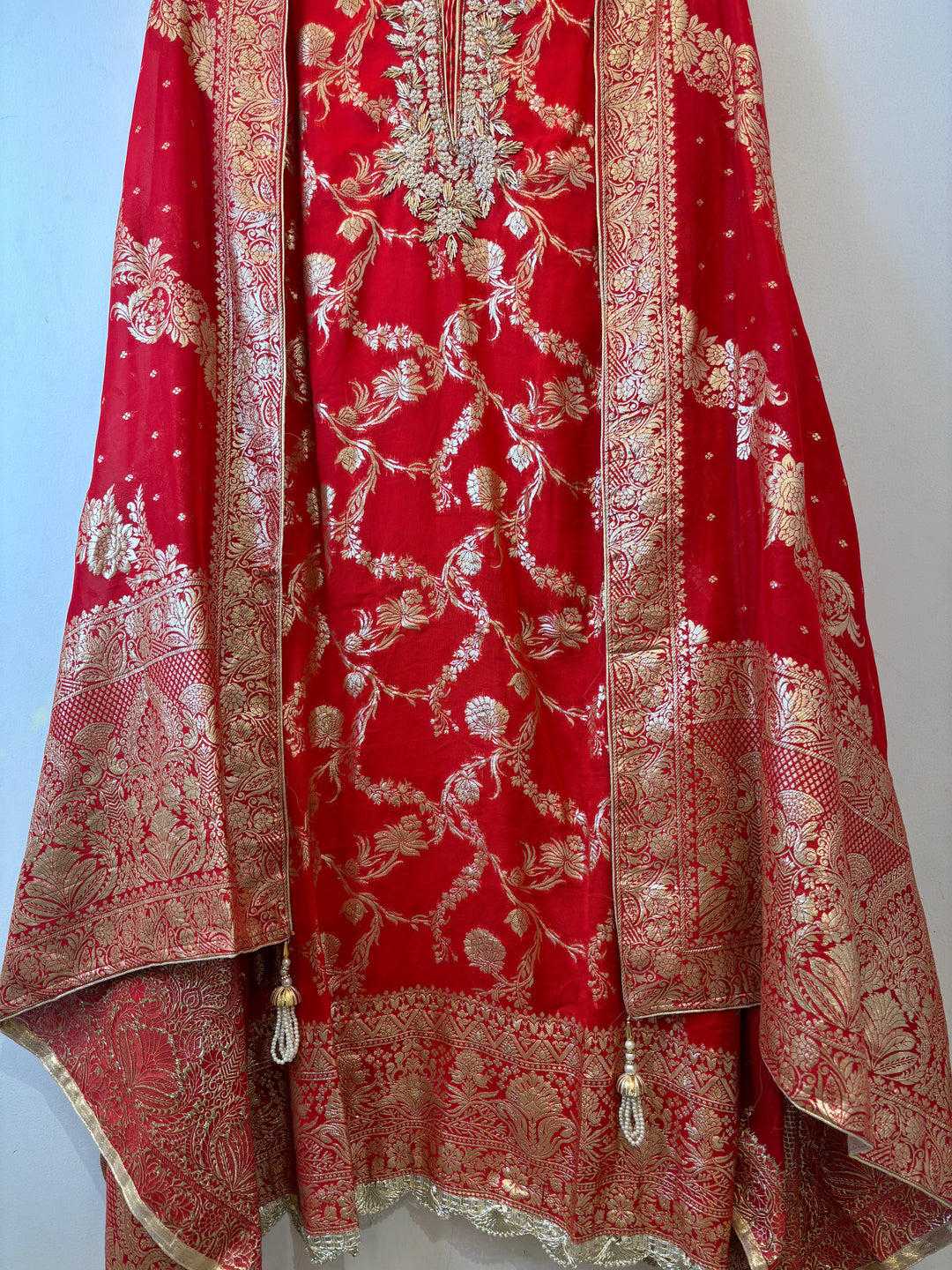 Ayat – Banarasi Organza Suit with Handwork