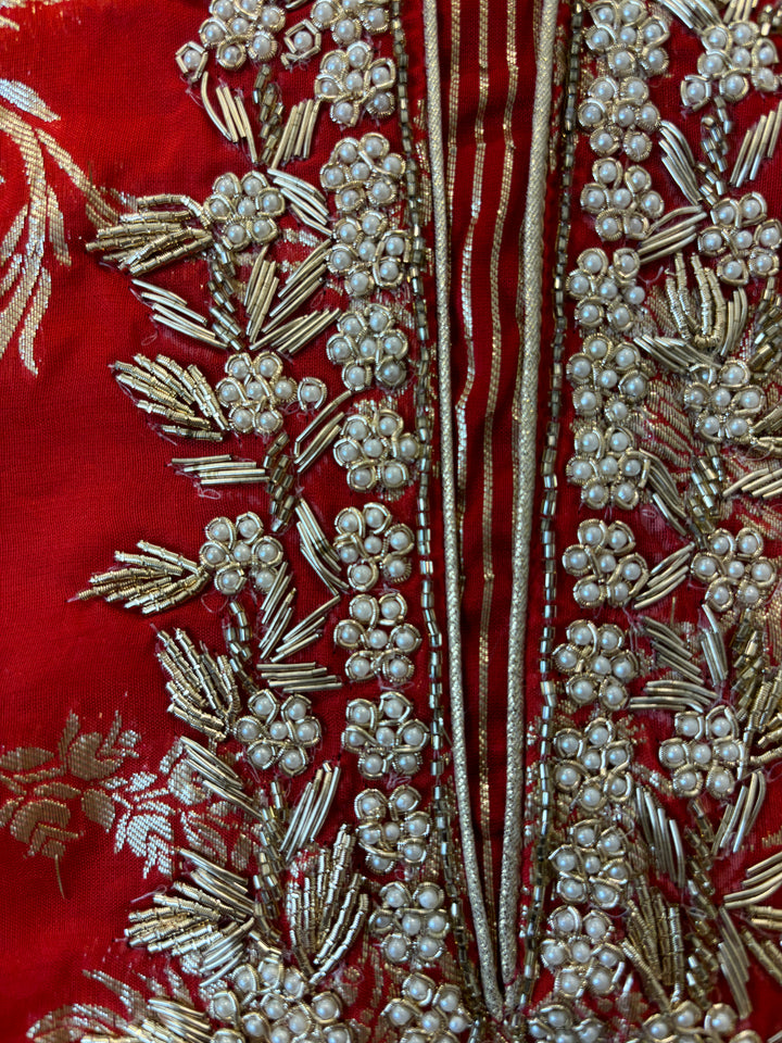 Ayat – Banarasi Organza Suit with Handwork