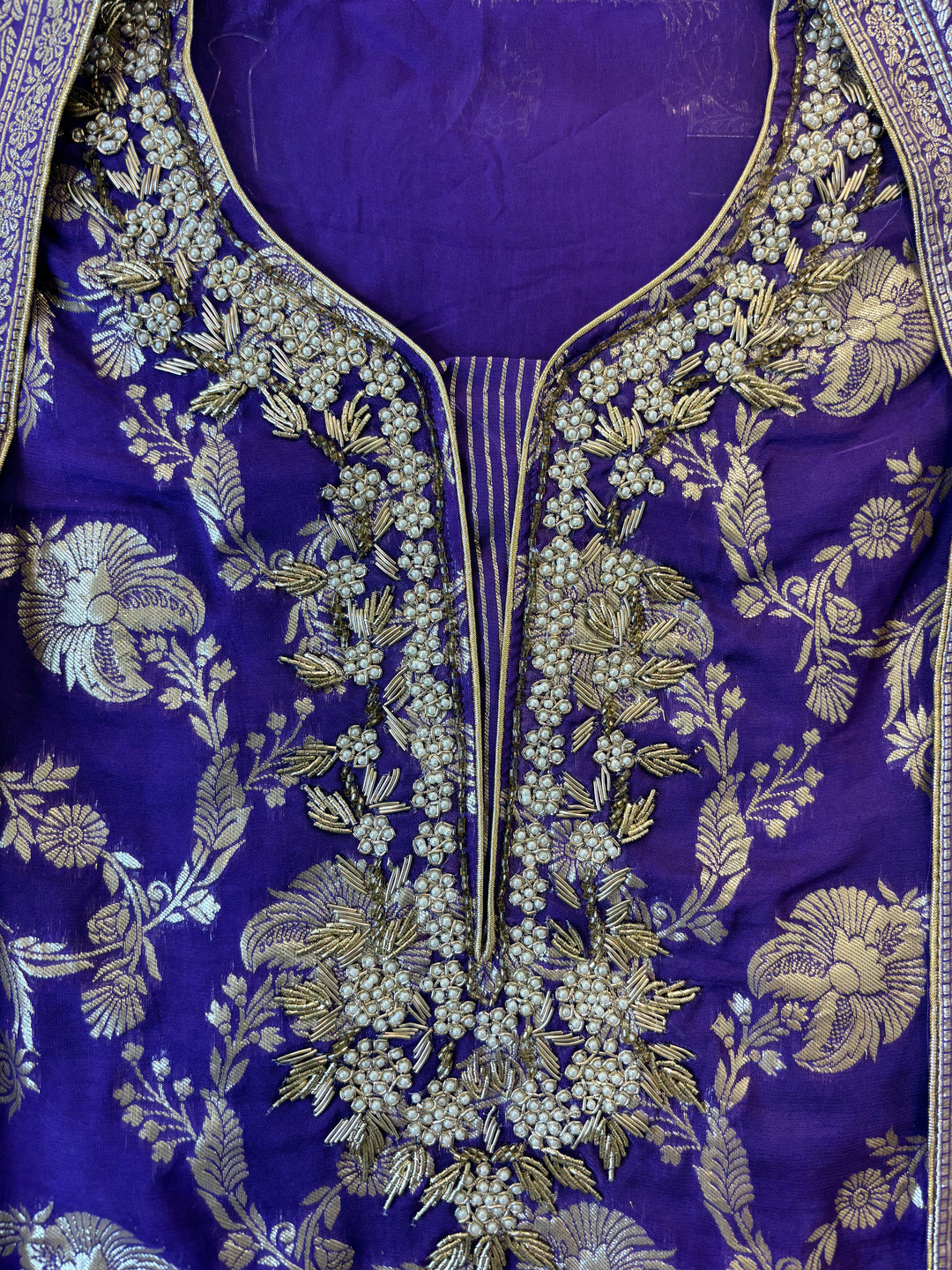 Ayat – Banarasi Organza Suit with Handwork
