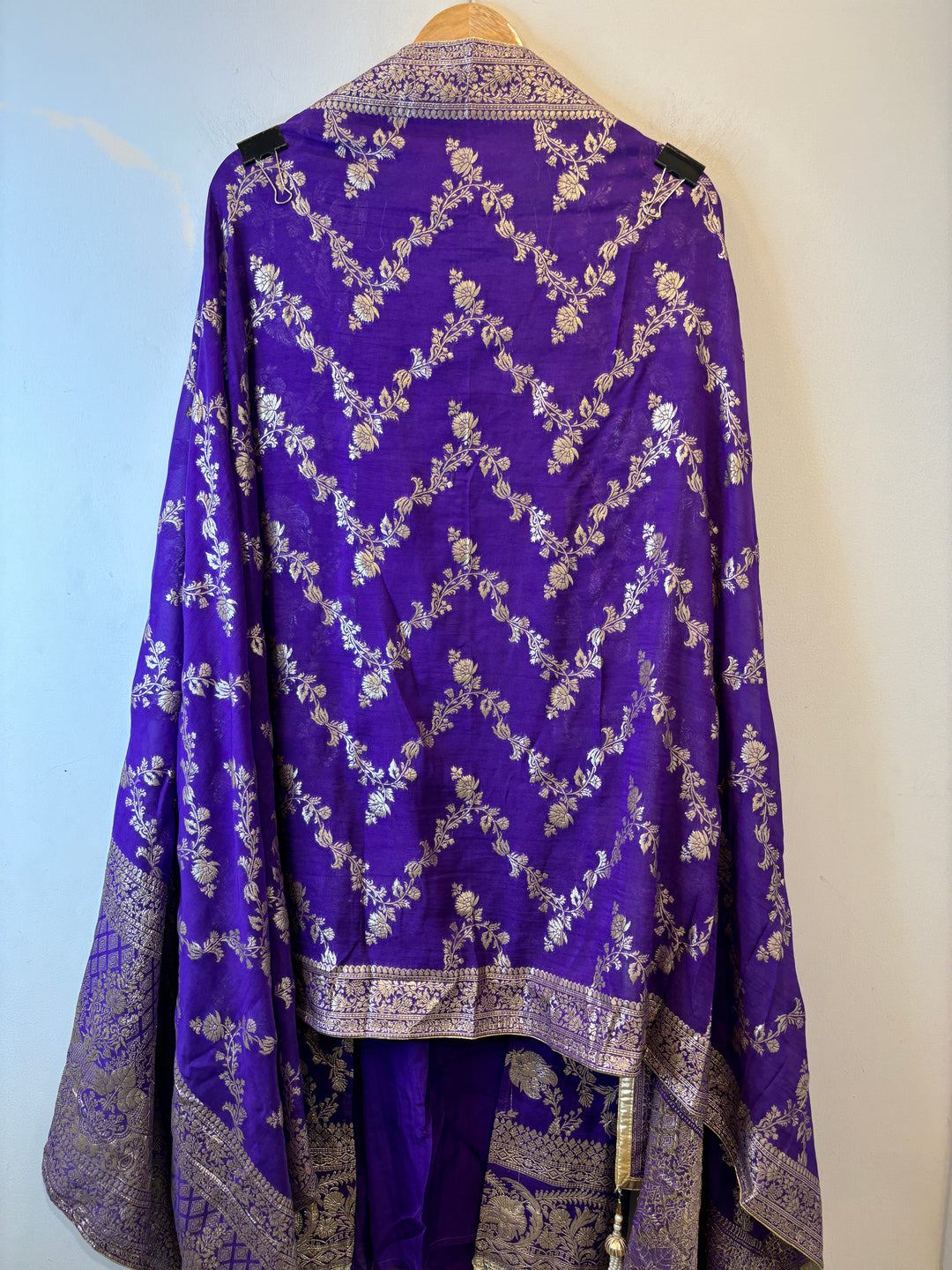 Ayat – Banarasi Organza Suit with Handwork