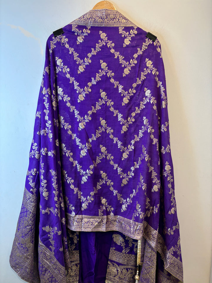 Ayat – Banarasi Organza Suit with Handwork