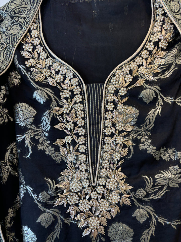 Ayat – Banarasi Organza Suit with Handwork