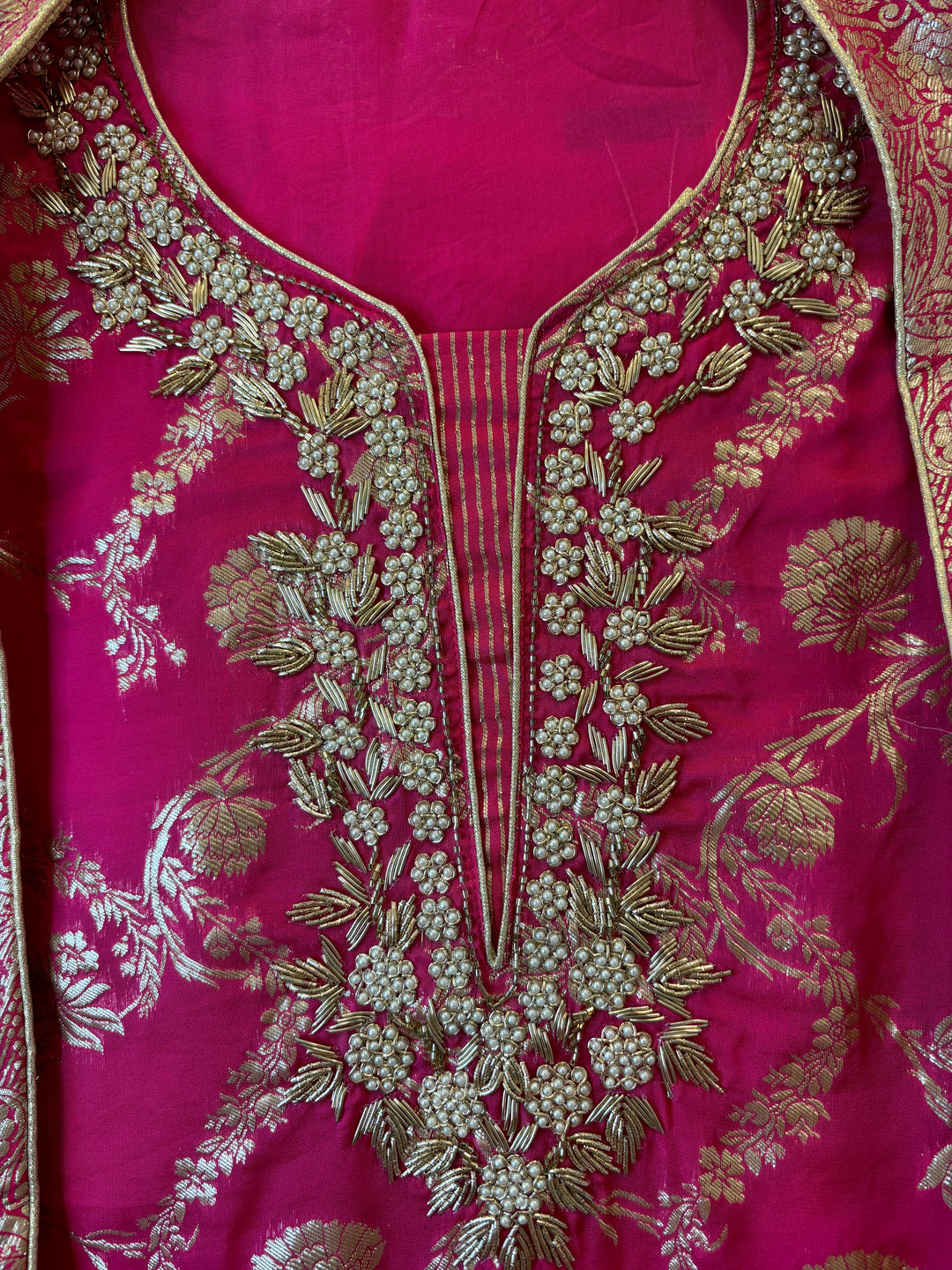Ayat – Banarasi Organza Suit with Handwork