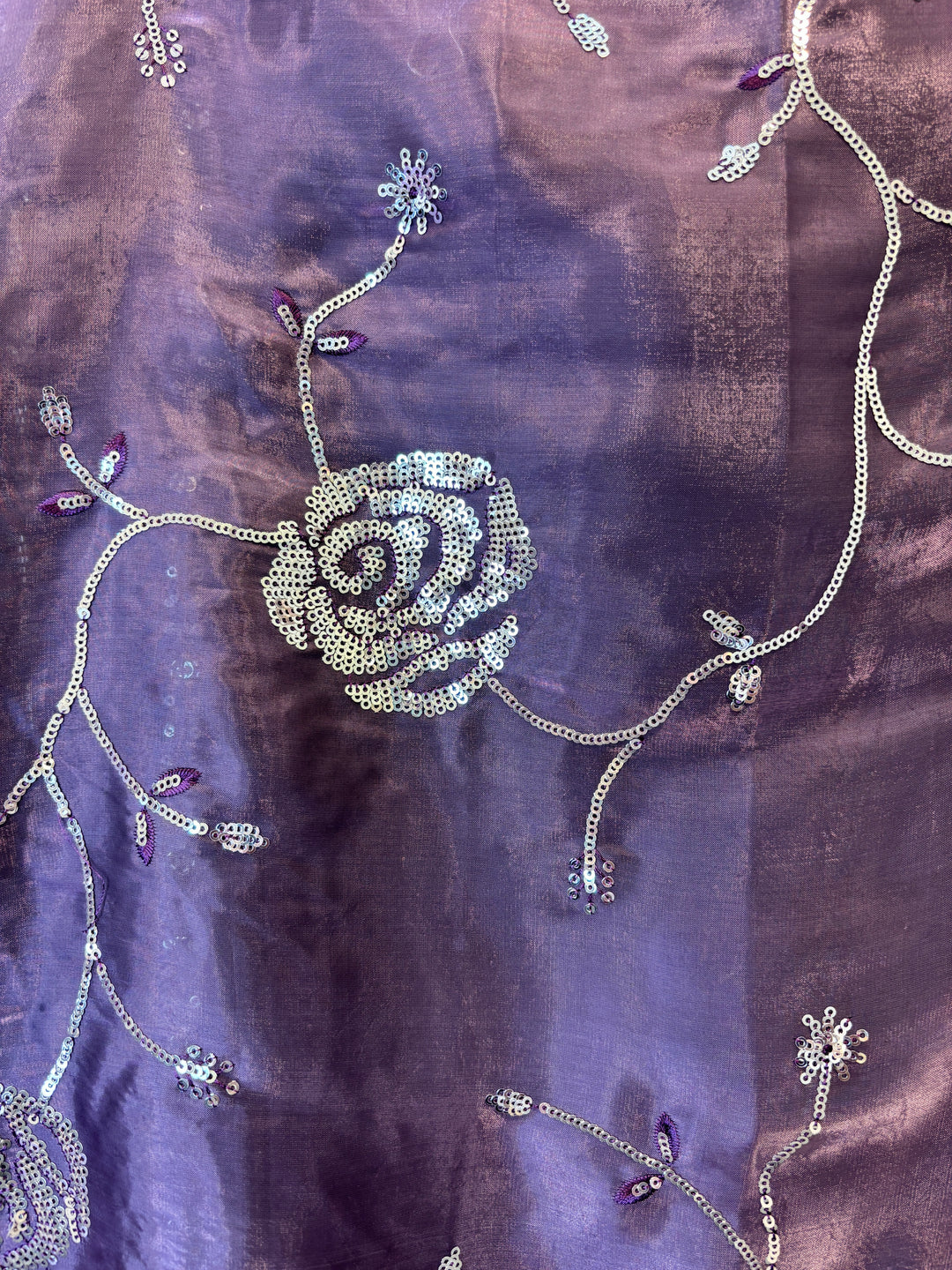 Amairah – Glass Organza Suit with All-Over Handwork