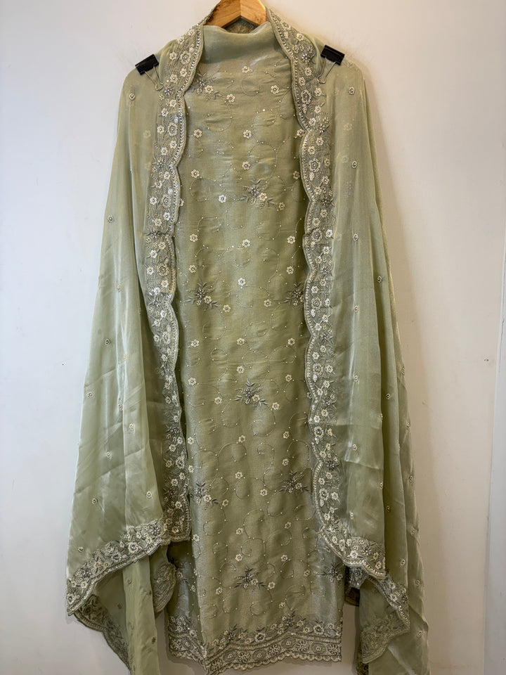 Eira – Glass Organza Thread &amp; Handwork Suit