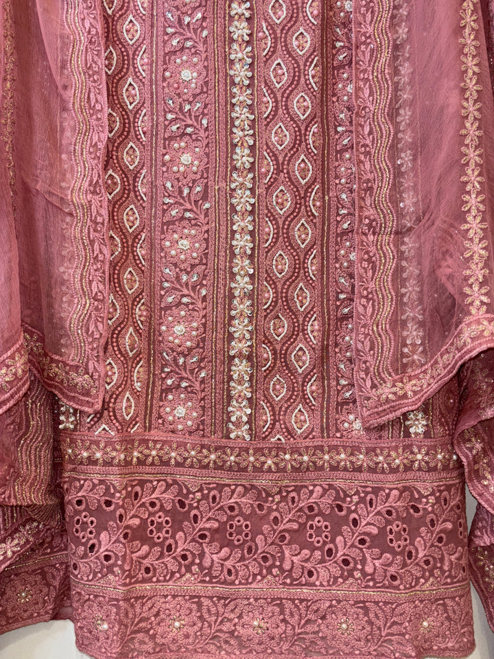 Samaira – Georgette Threadwork Suit