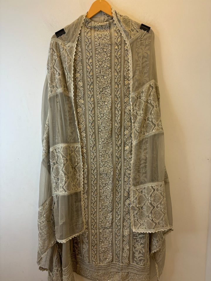 Zeraya – Georgette Zari Suit