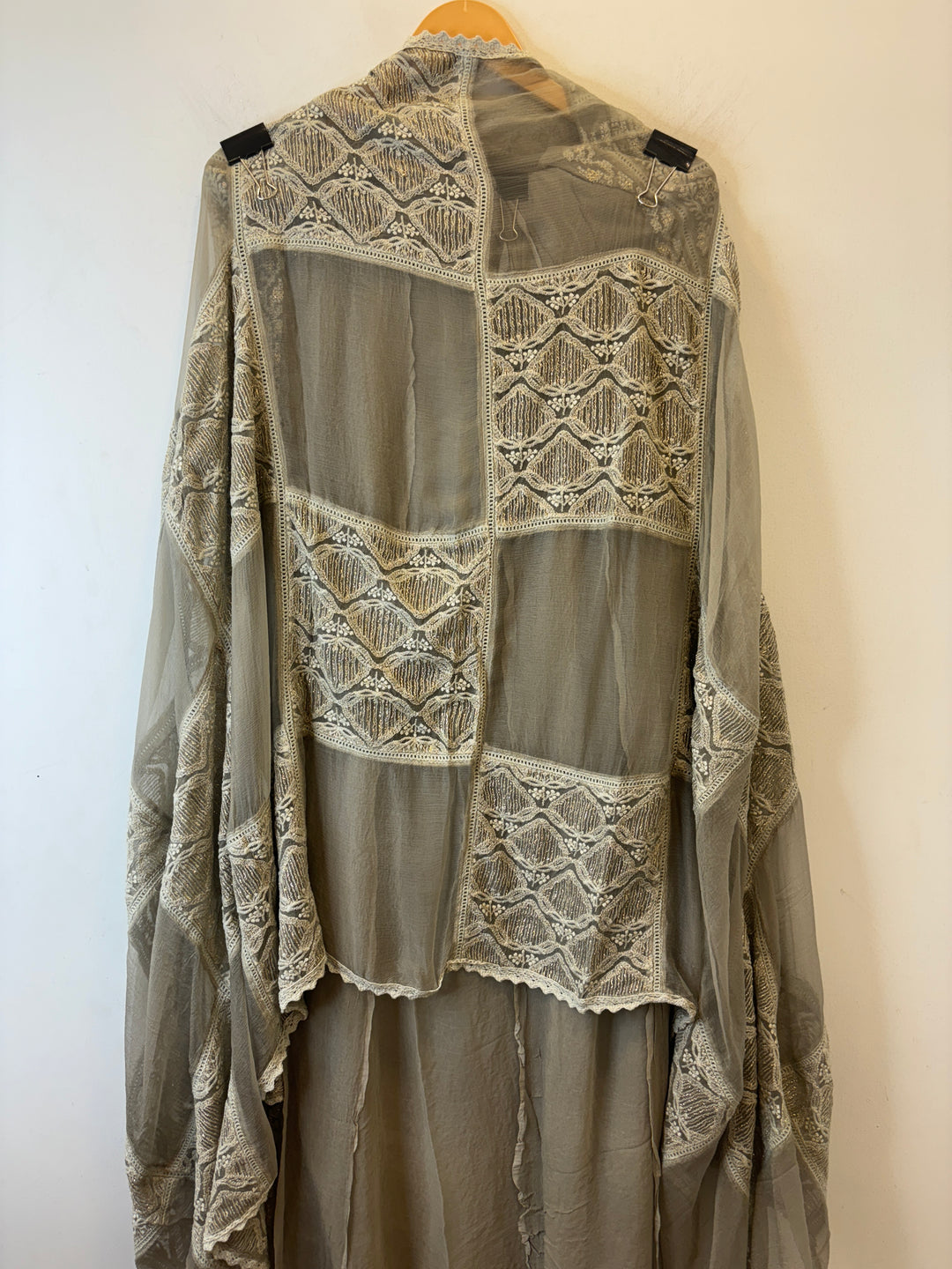 Zeraya – Georgette Zari Suit