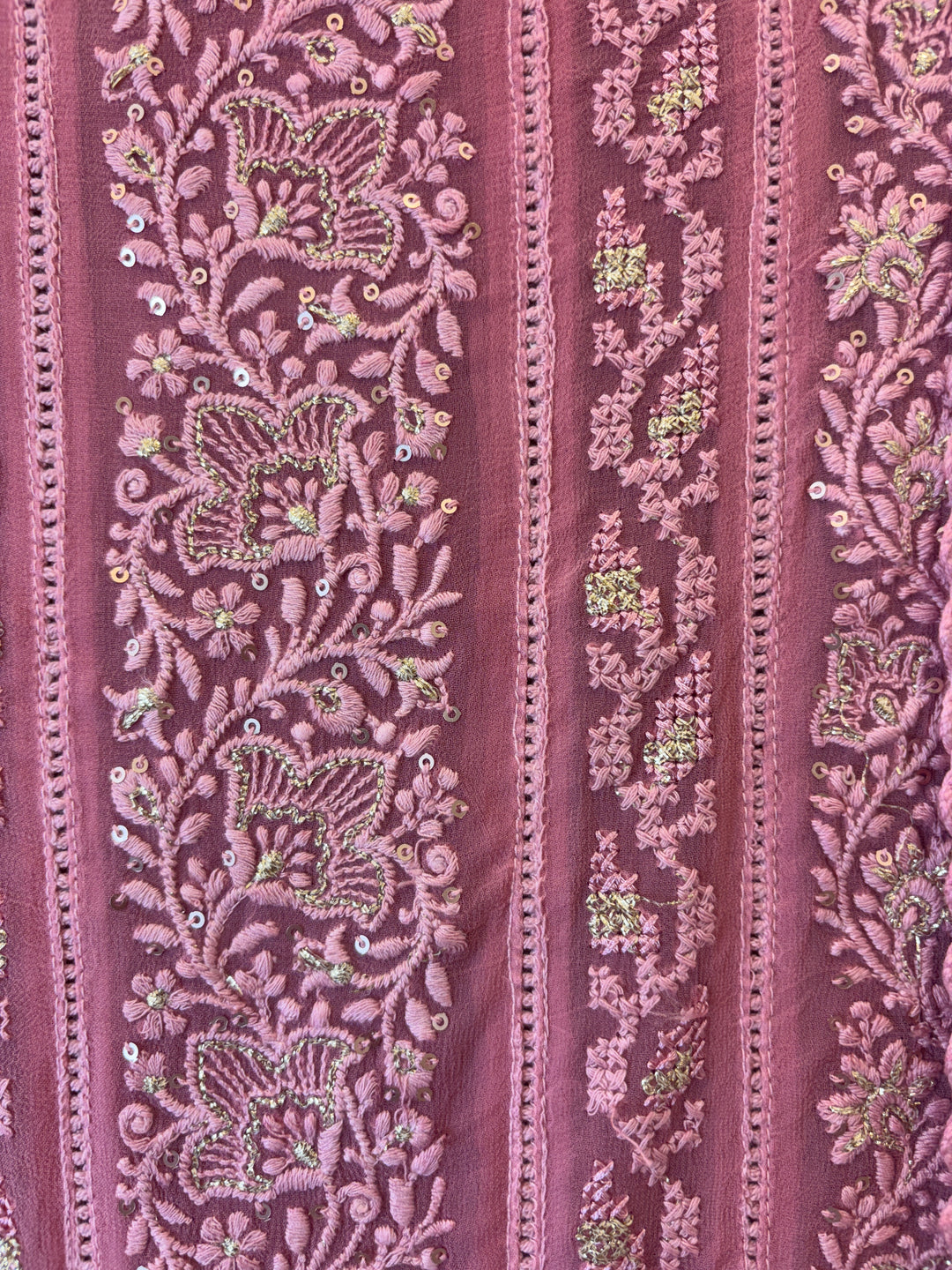 Zeraya – Georgette Zari Suit