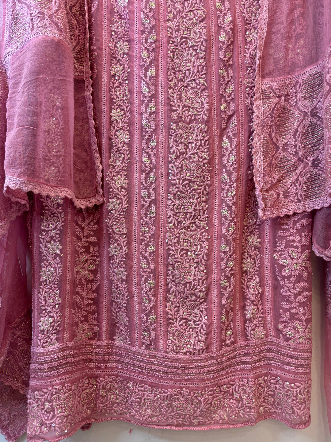 Zeraya – Georgette Zari Suit