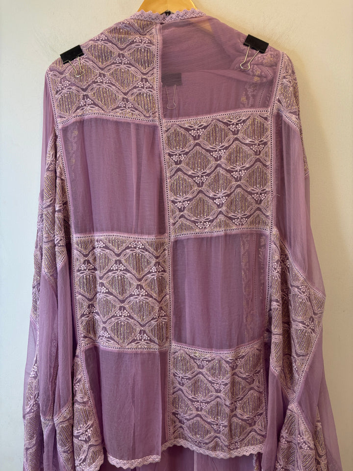 Zeraya – Georgette Zari Suit