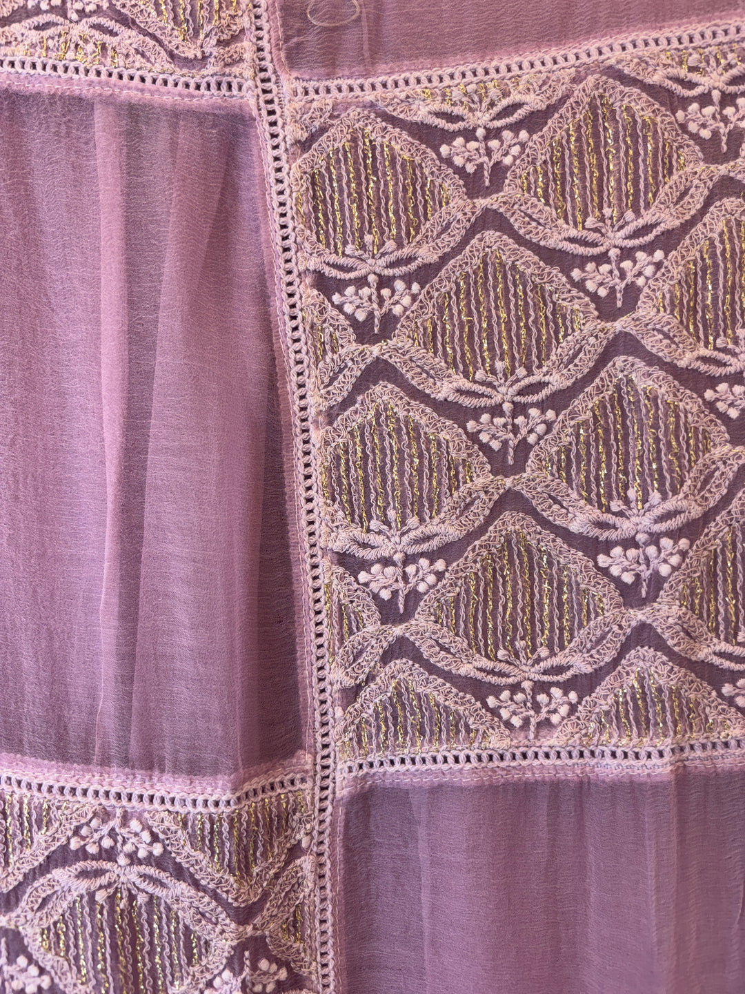 Zeraya – Georgette Zari Suit
