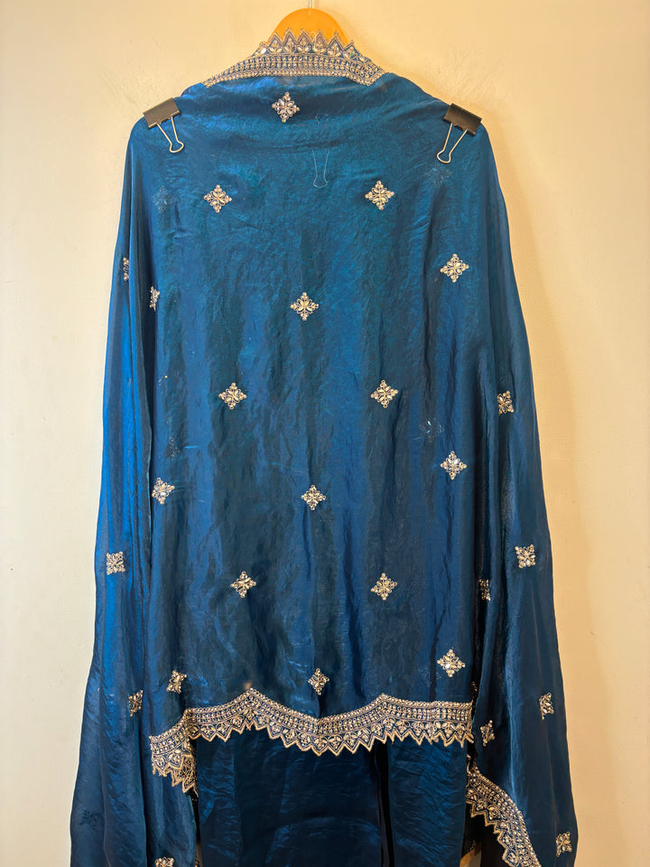 Nayara – Glass Organza Zari Mirror Suit