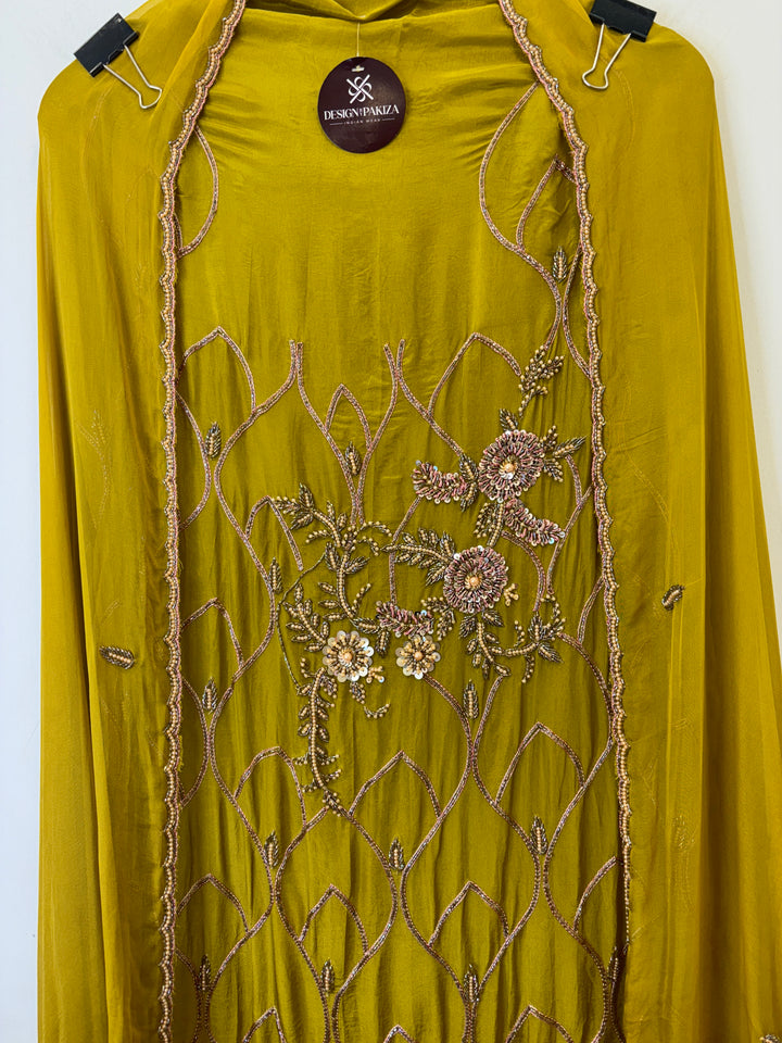 Elvina – Organza Handworked Suit
