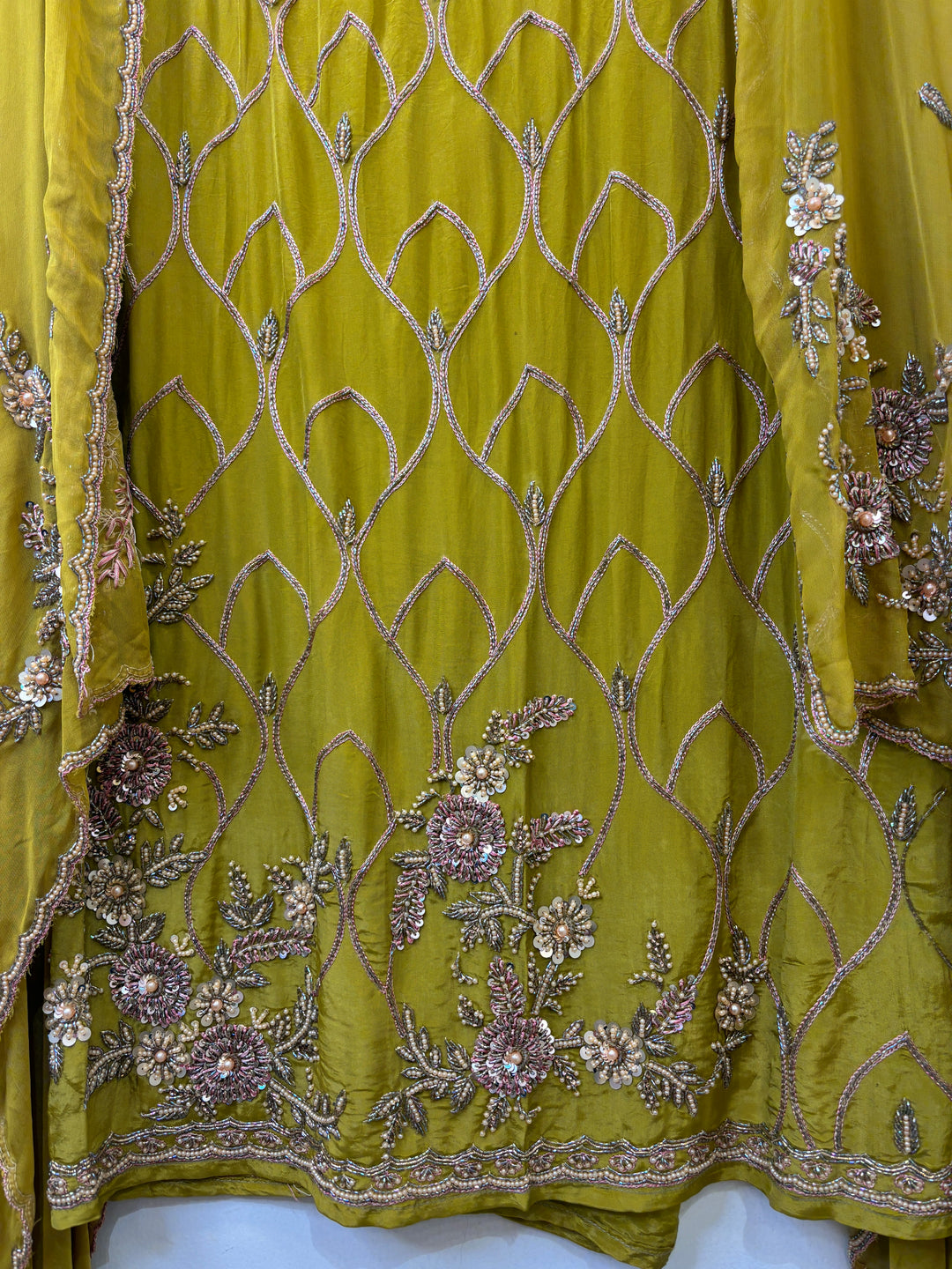 Elvina – Organza Handworked Suit