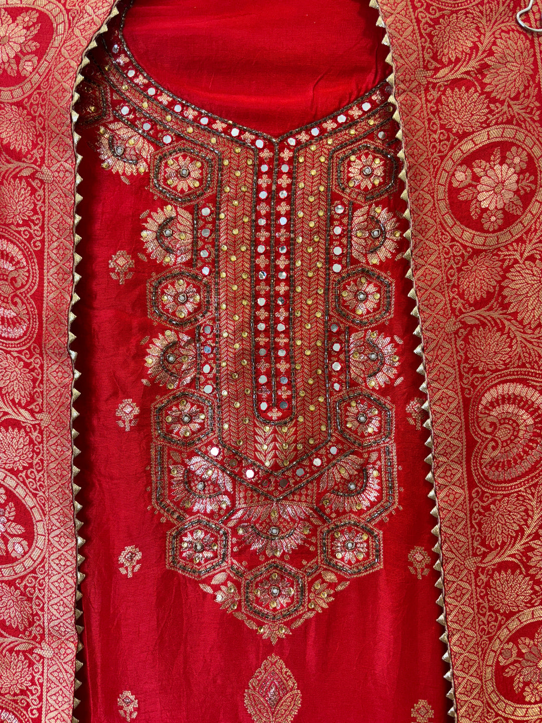 Mehira – Banarasi Dola Silk Suit