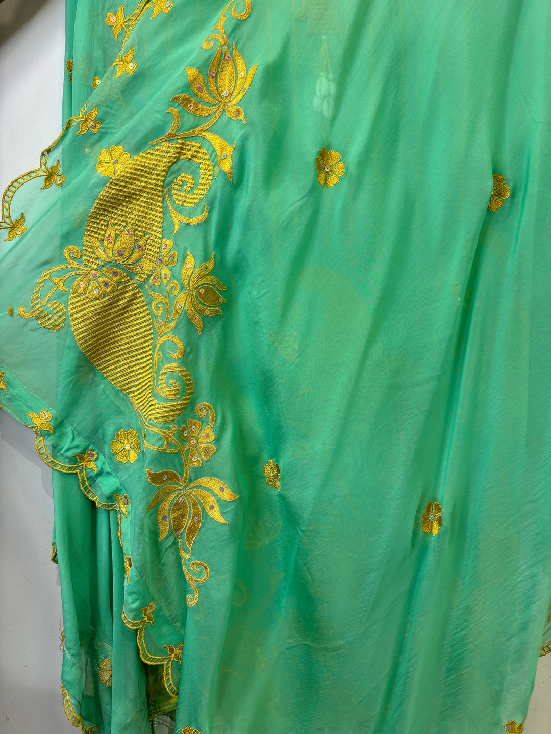 Arvya – Satin Organza Digital Suit