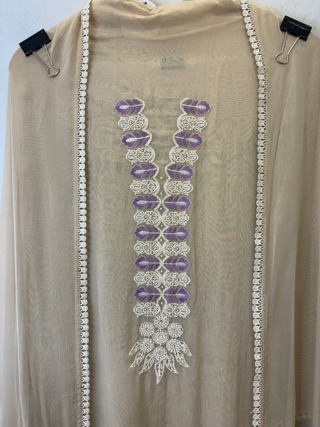 Zimal – Organza Embroidered Suit