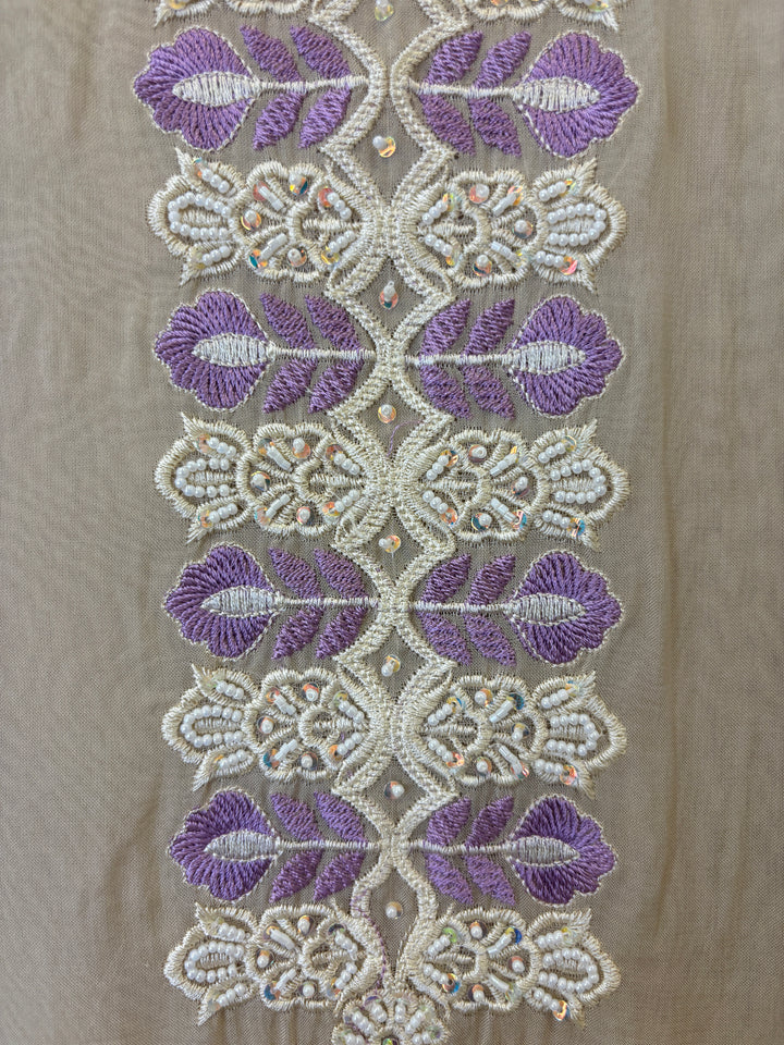 Zimal – Organza Embroidered Suit