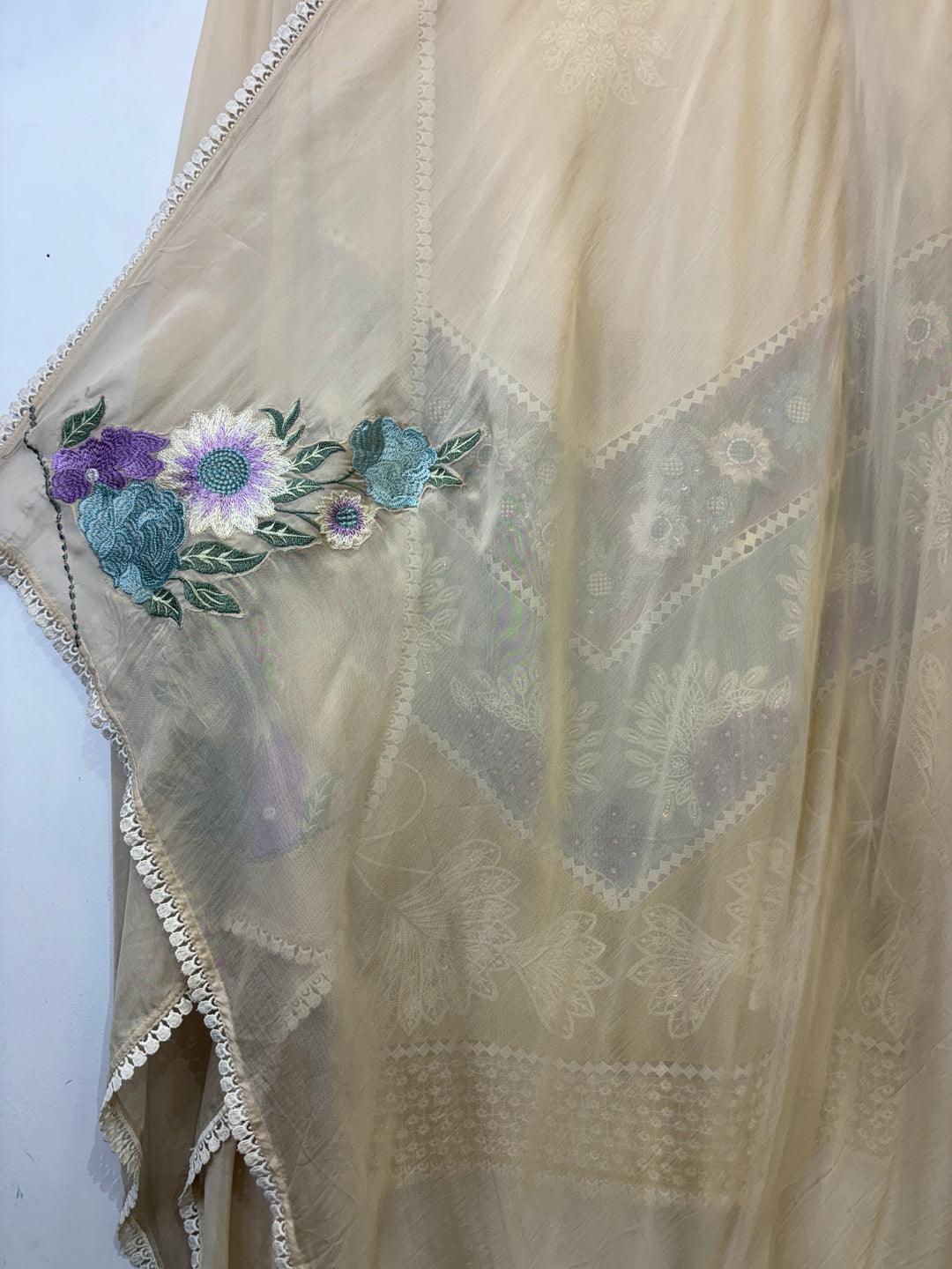 Zimal – Organza Embroidered Suit
