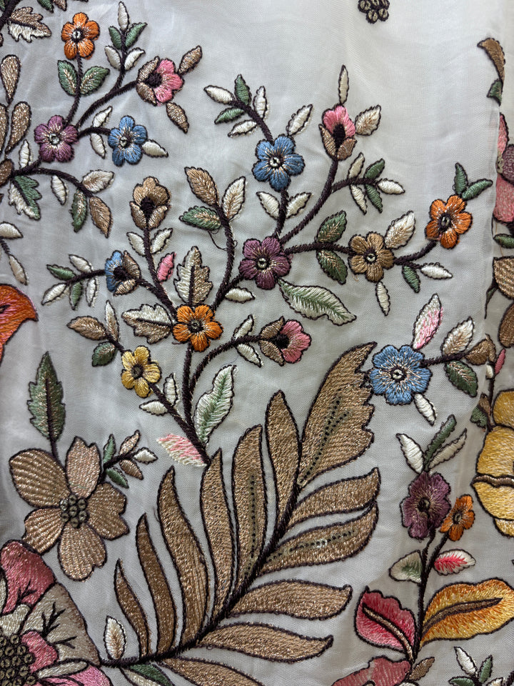 Siyara – Organza Suit with Heavy Embroidery