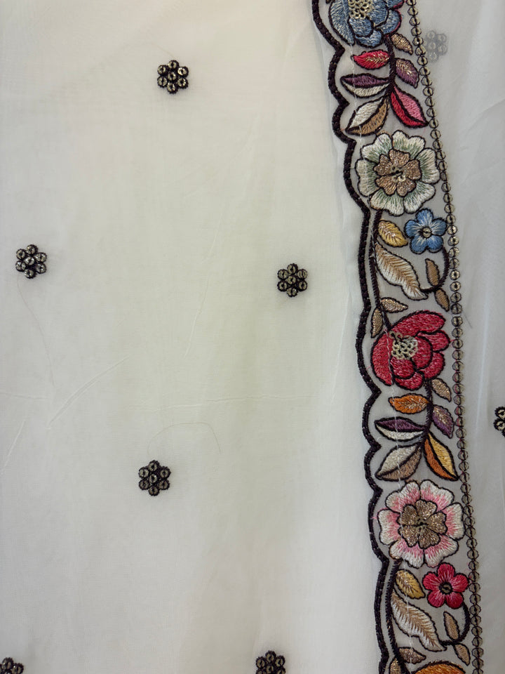 Siyara – Organza Suit with Heavy Embroidery