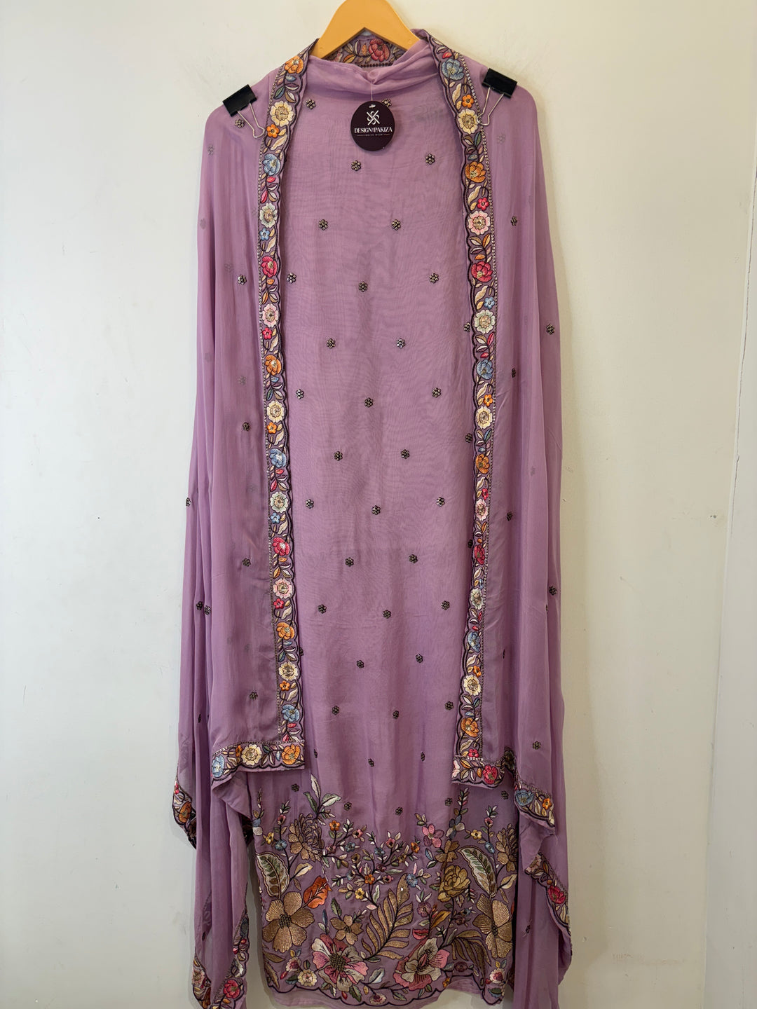 Siyara – Organza Suit with Heavy Embroidery
